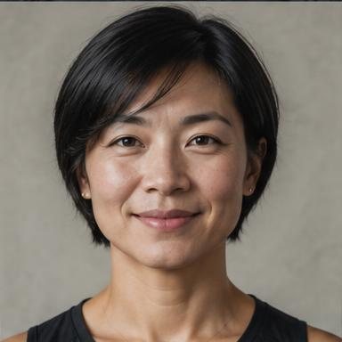 Portrait representing Mei Lin (demo)